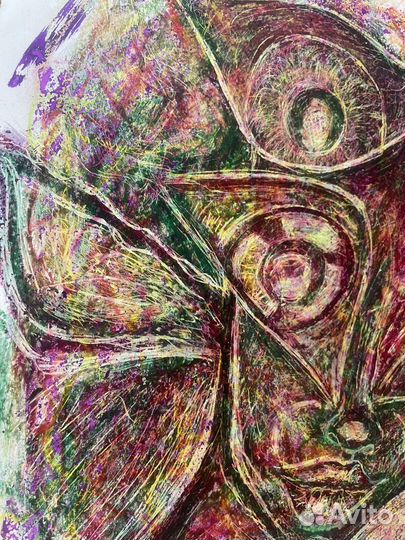 Картина пастелью