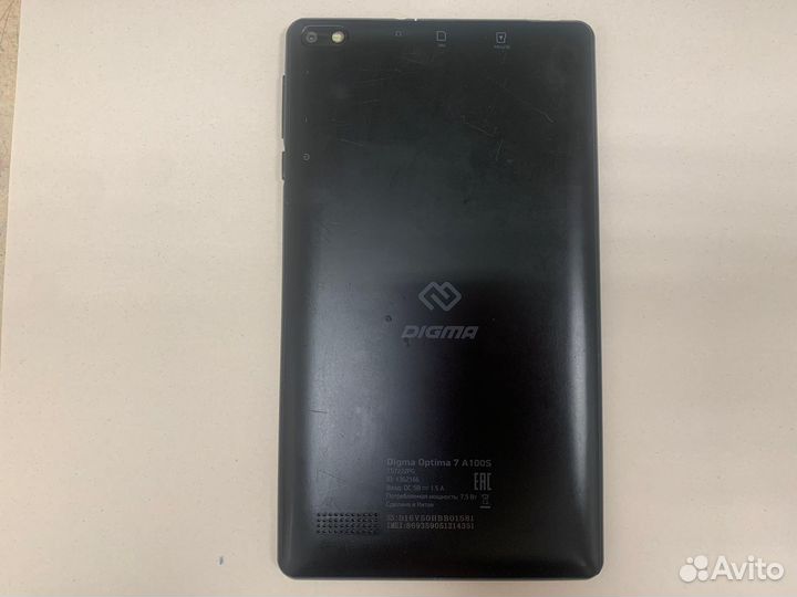 Планшет digma optima 7 A100S
