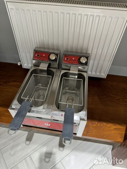 Фритюрница 3+3л