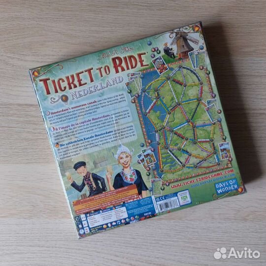 Игра Билет на поезд Ticket to Ride Nederland