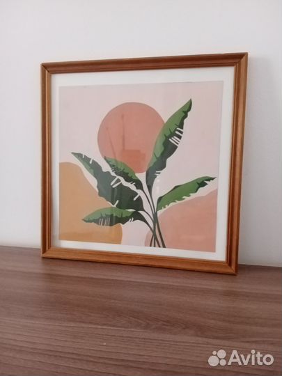 Картина гуашью