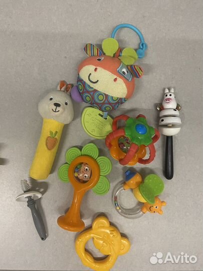 Игрушки Погремушки пакетом