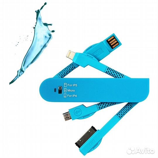 USB кабель раскладной универсальный Apple iPhone 5