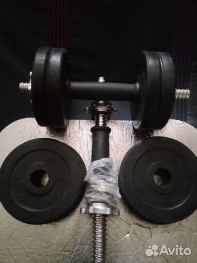 Гантели разборные