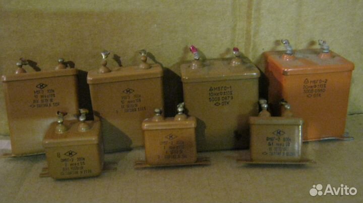 Конденсаторы мбго