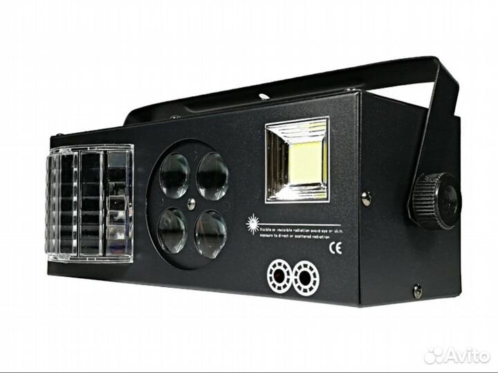 Лазер Лучи Узоры Строб Световой прибор 4 в 1