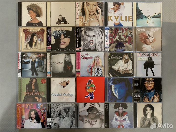 Музыкальные cd диски, япония, США