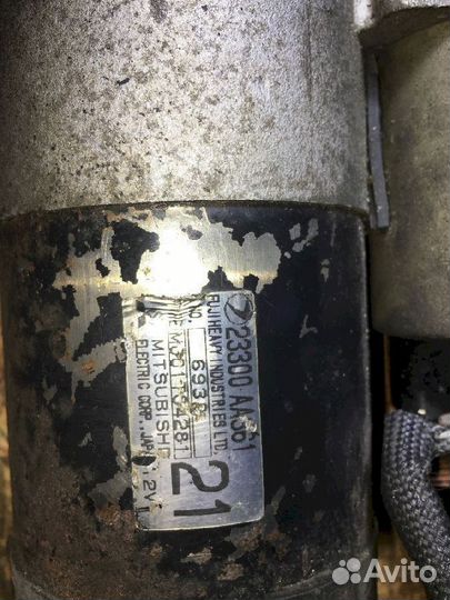 Стартер EJ20 Subaru Legacy BD5 23300AA361 M001T042