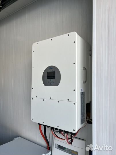 Гибридный трехфазный солнечный инвертор 48в 12kW