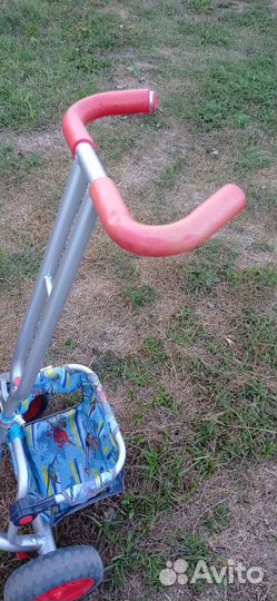 Велосипед трёхколёсный детский planes