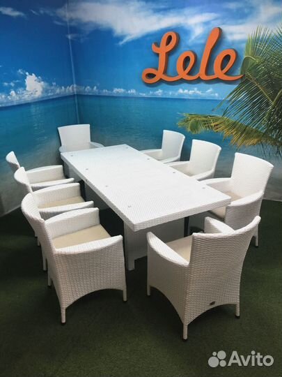 Комплект мебели из искусственного ротанга
