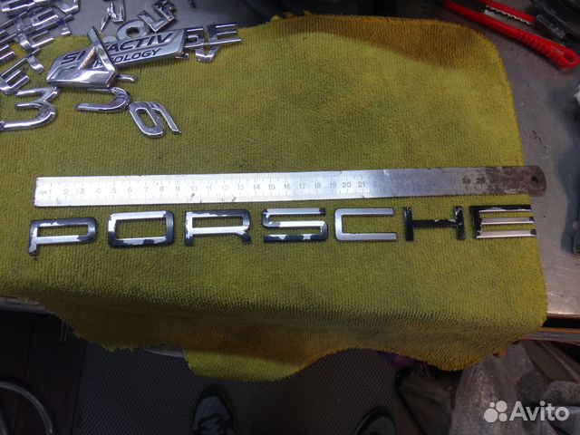 Порше Эмблема задняя Porsche