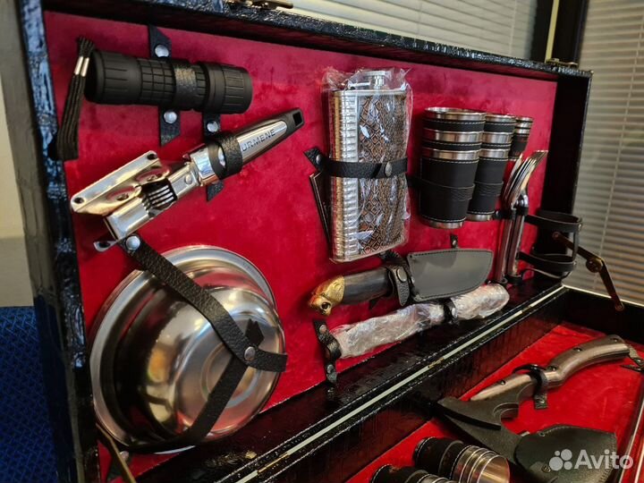 Шашлычный набор для пикника в чемодане