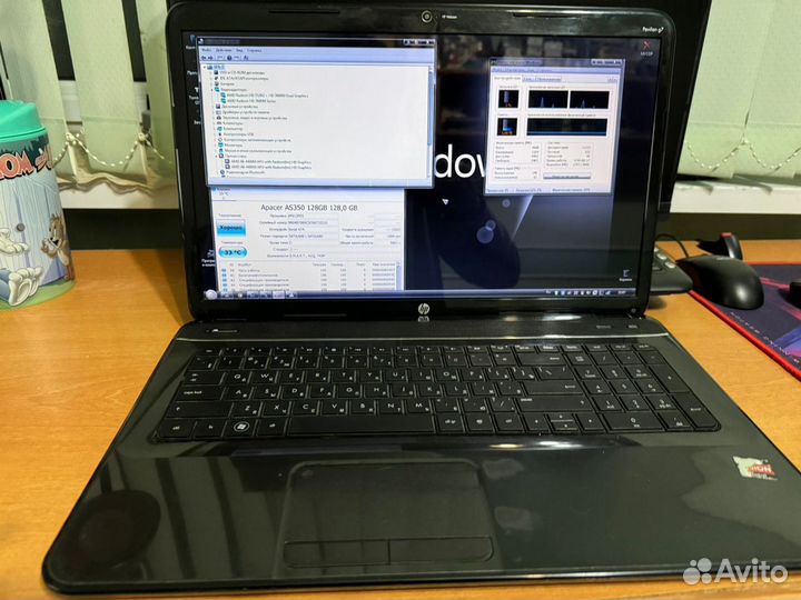 Ноутбук для дома или офиса HP Pavilion g7