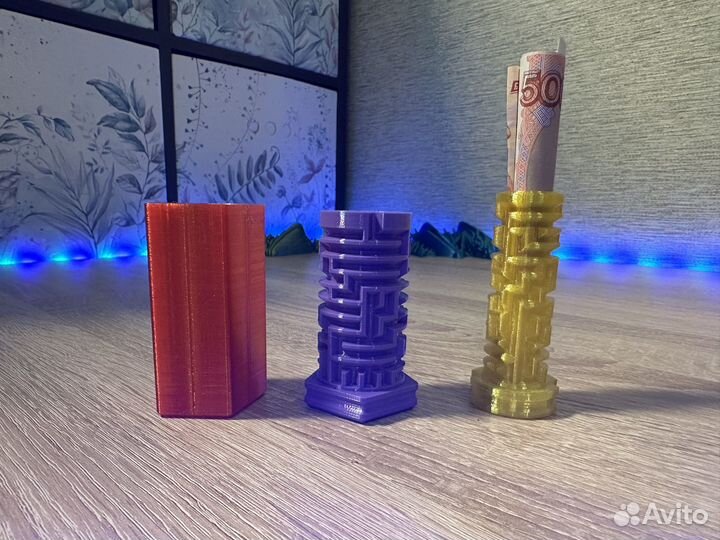 Конверт головоломка для денег 