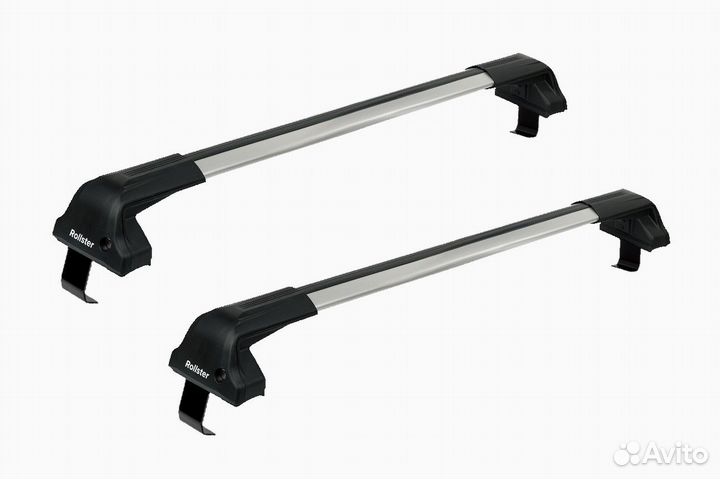 Багажник на крышу rollster Polo VI 2020- серый
