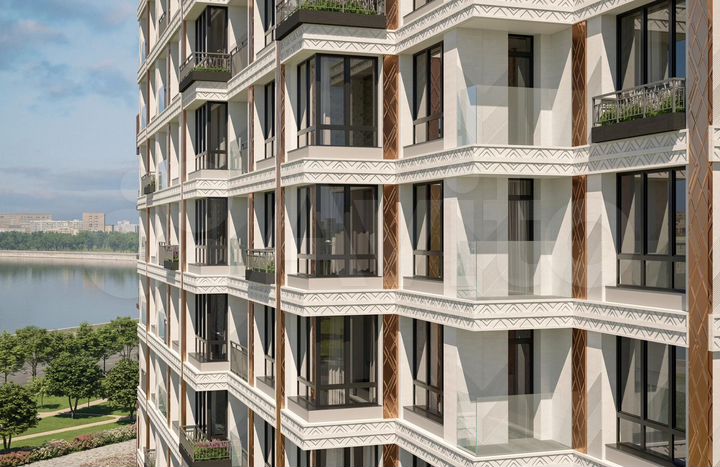 3-к. квартира, 96,4 м², 27/27 эт.