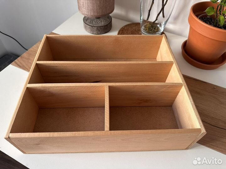 Ящик деревянный органайзер 34,5х30х10