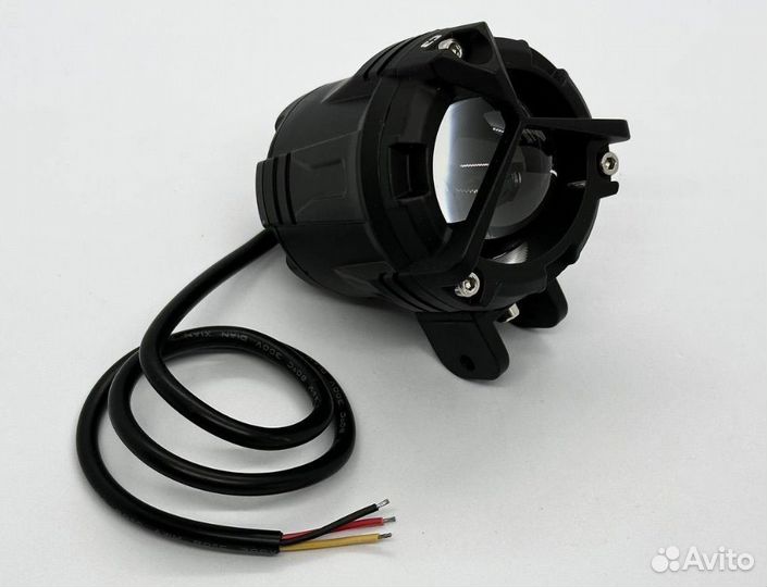 LED птф для мотоцикла 23W Желтый/Белый