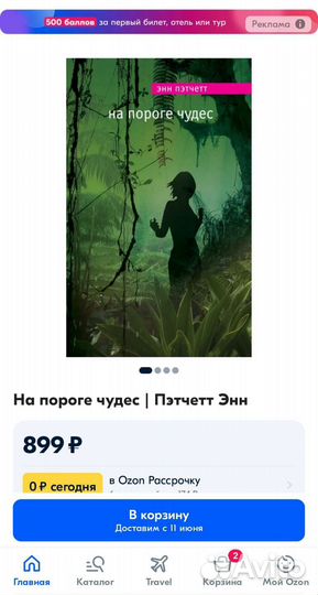 Книга На пороге чудес Пэтчетт Энн