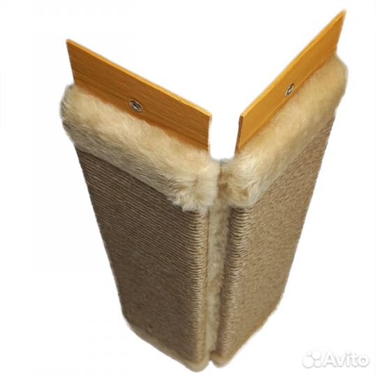 Когтеточка для кошек угловая джут