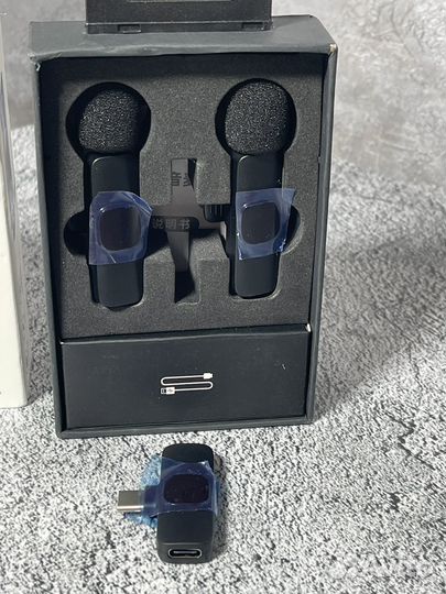 Беспроводной петличный микрофон 2.4G Type-C K9