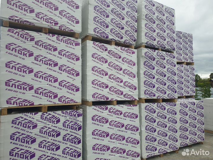 Газосиликатный блок стенблок Д500