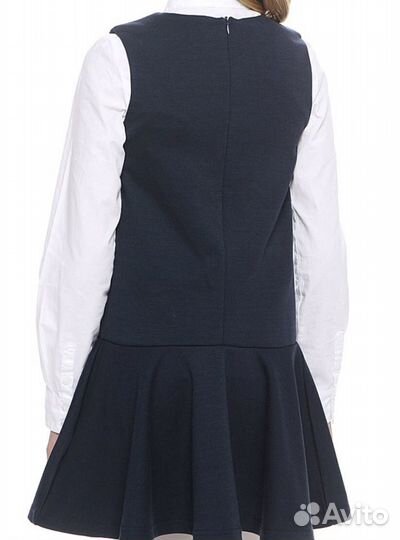 Сарафан школьный для девочки р 158