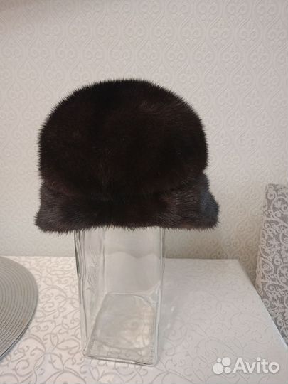 Шапка норковая женская