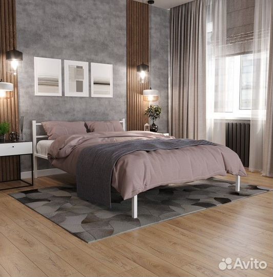 Кровать полутораспальная 140х200см