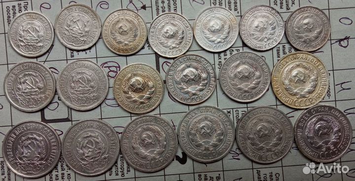 Погодовка биллона советов, 19шт