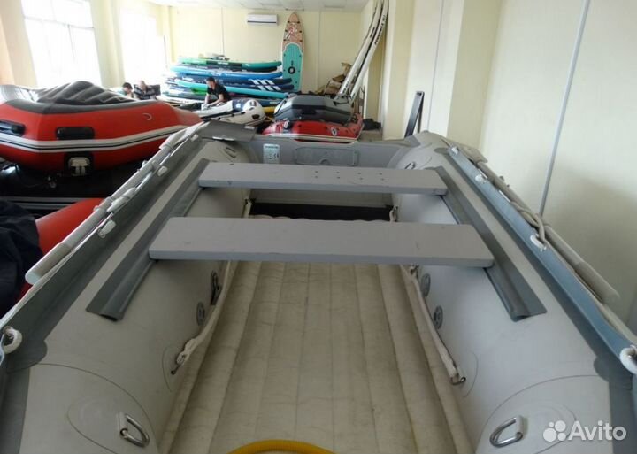 Лодка пвх Stormline Heavy Duty Air Light 400 серая