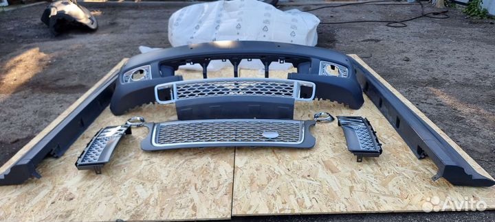 Бампер жабры Range Rover рестайлинг