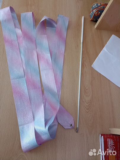 Обруч, мяч, скакалка, булавы, лента