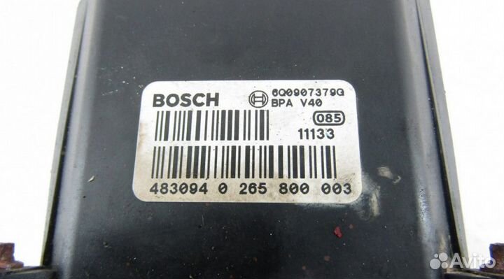 Блок абс 6q0907379g Seat Ibiza III (6L) 2002-2008 года