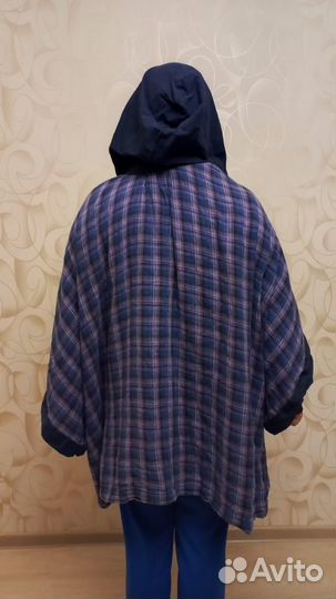 Пончо унисекс хб оверсайз авторский дизайн
