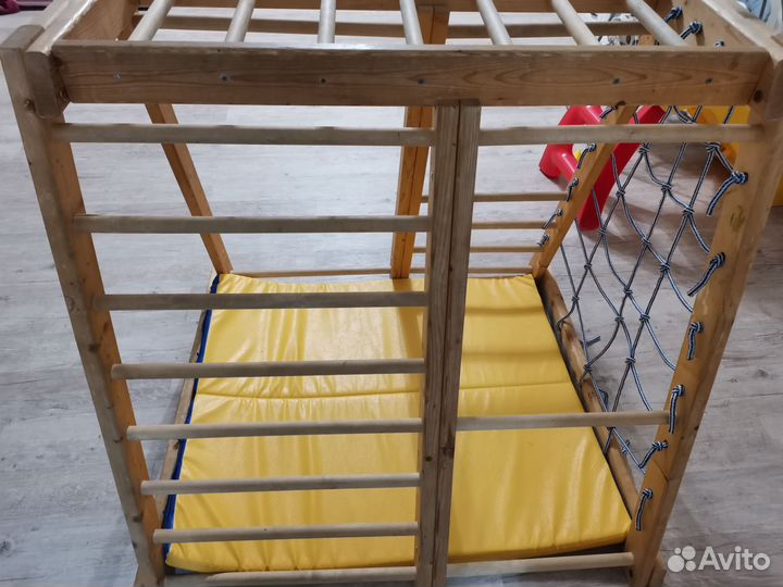 Детская шведская стенка деревянная