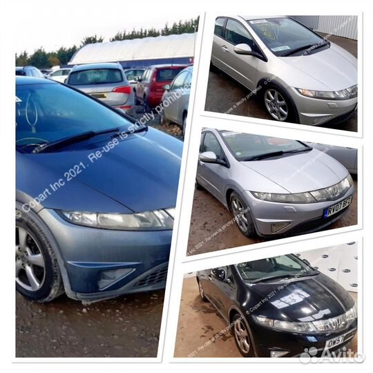В разборе хонда цивик 5 d 2007 honda civic