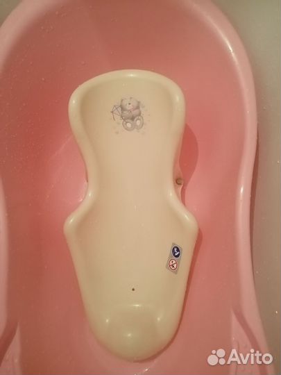 Ванночка горка для купания новорожденных детская