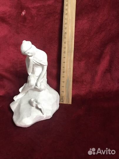 Статуэтка гипс СССР