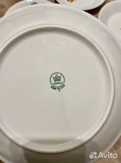 Фарфоровые тарелки kahila