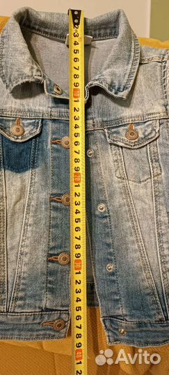 Жилет Zara джинсовый на девочку 116