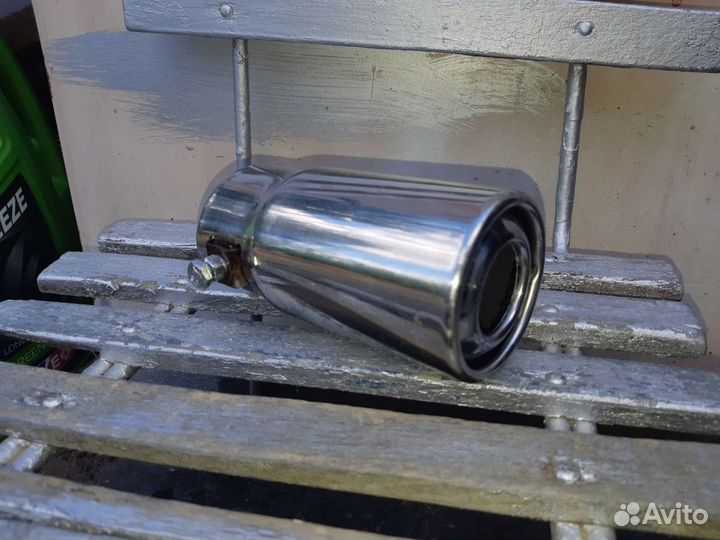 Насадка на глушитель ваз