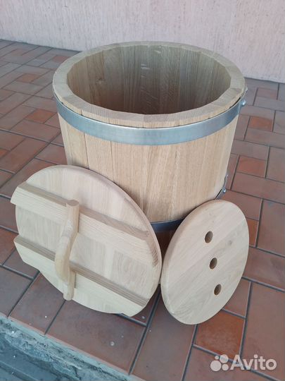 Кадка для засолки 30л дуб