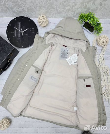 Зимняя куртка мужская Brunello Cucinelli