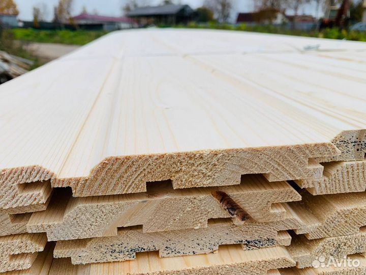 Имитация бруса Карельский профиль