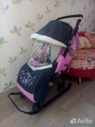 Санки коляска