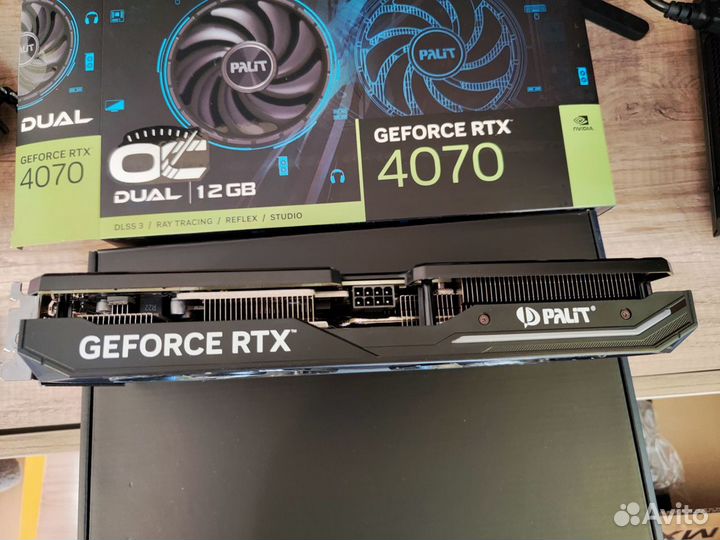 Видеокарта Palit GeForce RTX 4070 Dual OC