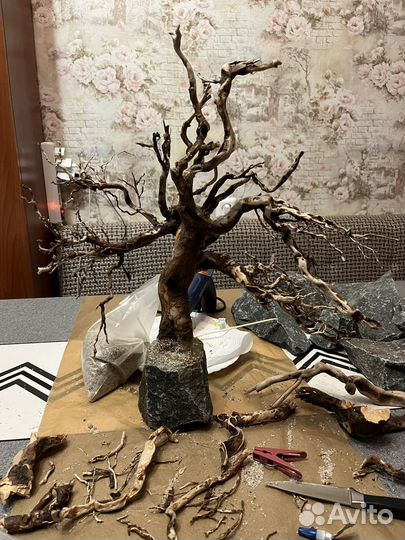 Коряга дерево для аквариума