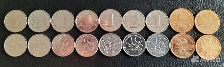 Наборы монет разных стран